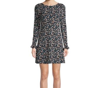 Free People Say Hello mini dress black size small